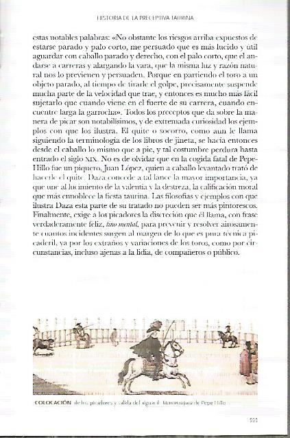 LAMINA COSSIO 50249: Colocacion de los picadores