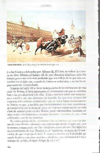 LAMINA COSSIO 50253: Funcion Real en Madrid en el siglo XVIII