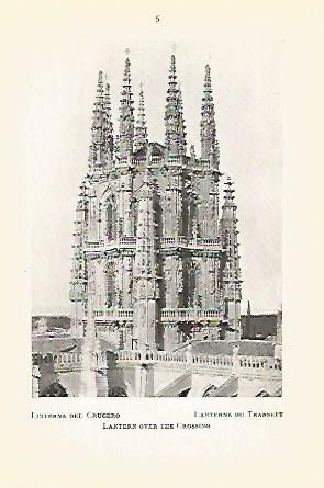 LAMINA 5192: Catedral de Burgos. Linterna del crucero