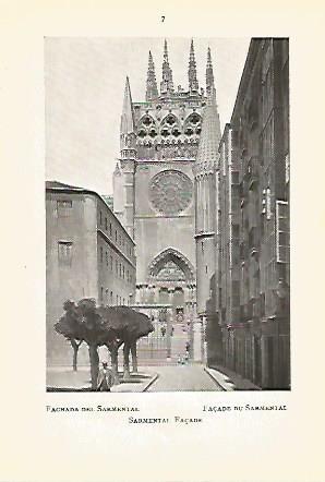 LAMINA 5193: Catedral de Burgos. Fachada del Sarmental