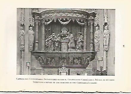 LAMINA 5204: Retablo de la Capilla del Condestable