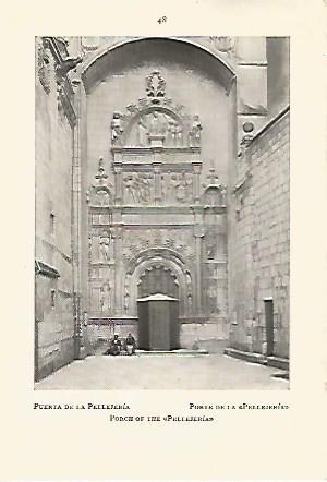 LAMINA 5213: Puerta de la Pellejeria de la Catedral de Burgos