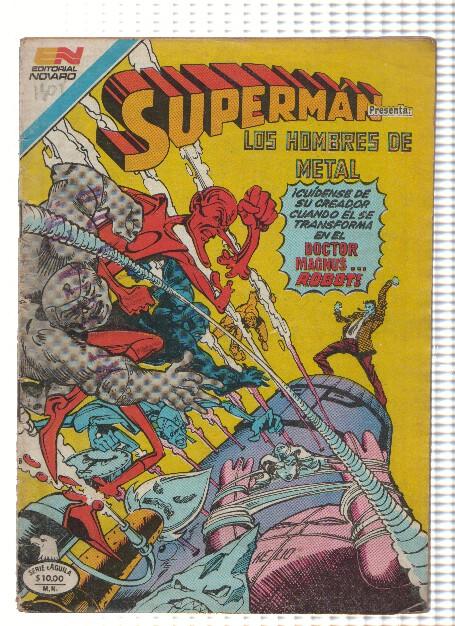 Superman serie Aguila numero 1405: Los hombres de metal: Nuestro jefe, el robot