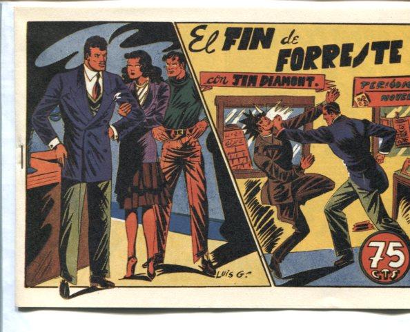 Facsimil: Jim Diamont numero 17: El fin de Forreste