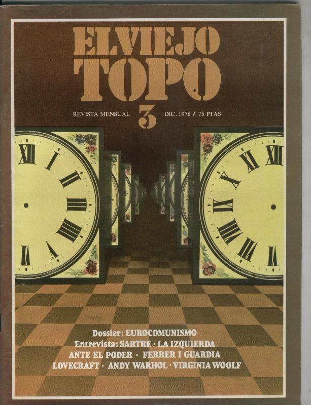 El Viejo Topo numero 003 (cubierta estropeada y suelta)