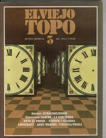 El Viejo Topo numero 003 (cubierta estropeada y suelta)