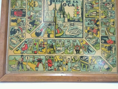 juego de la oca - Game of the goose: Personajes del Comic Americano tiras prensa años 30: Felix the Cat, etc