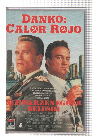 VHS-Cine: DANKO: CALOR ROJO - Arnold Schwarzenegger