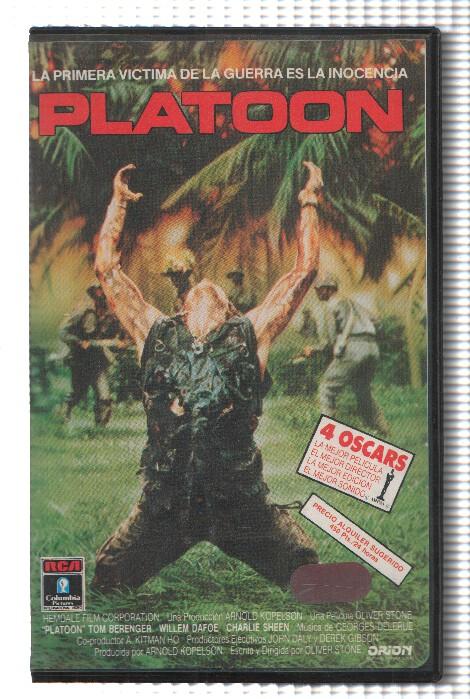 VHS-Cine: PLATOON - Oliver Stone