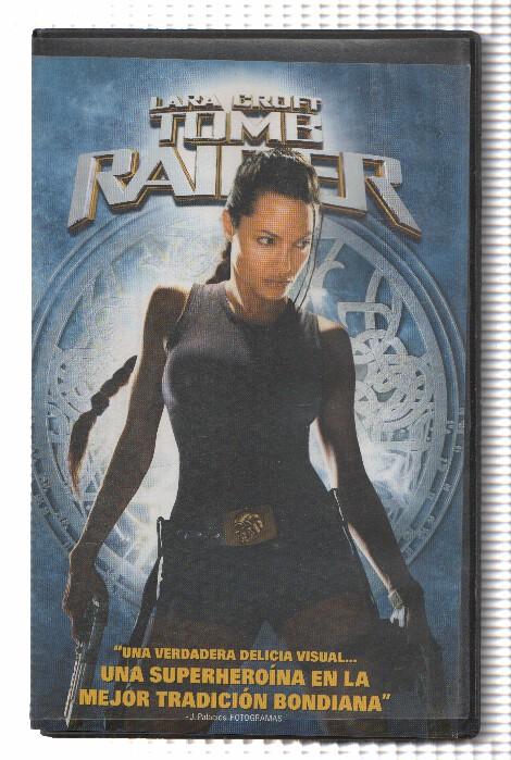 VHS-Cine: TOMB RAIDER, Lara Croft- Angeline Jolie