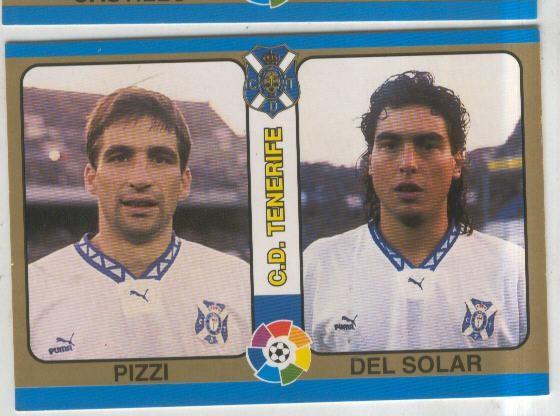 Cromos: Futbol Total Liga 95: C.D.Tenerife numero 087: Pizzi y Del Solar