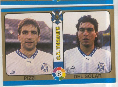 Cromos: Futbol Total Liga 95: C.D.Tenerife numero 087: Pizzi y Del Solar