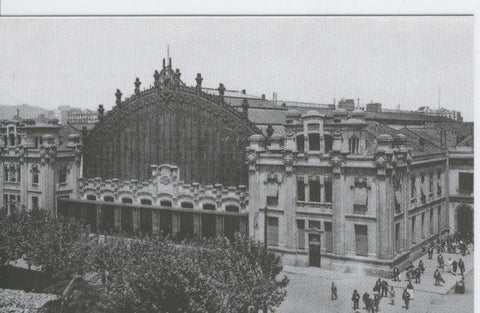 Postal 012280: Estacion del Norte, Barcelona año 1925