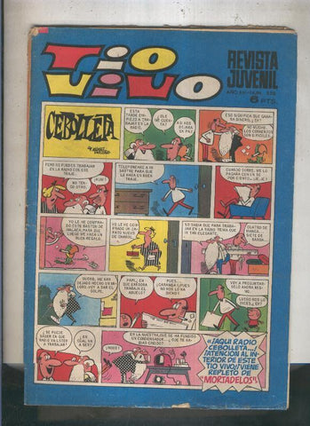 Tio Vivo segunda epoca numero 0550 (numerado 1 en trasera)