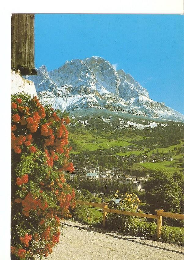 Postal 032086 : Dolomiti - Cortina dAmpezzo verso il Monte Cristallo