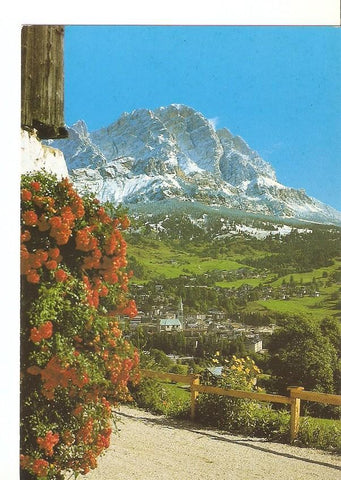 Postal 032086 : Dolomiti - Cortina dAmpezzo verso il Monte Cristallo