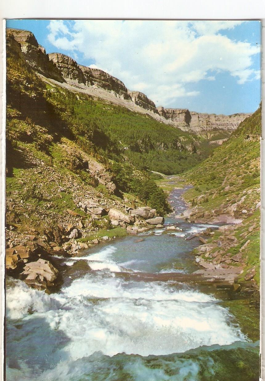 Postal 038086 : Parque Nacional de Ordesa (Pirineo Aragones)- faja Pelay desde Soaso