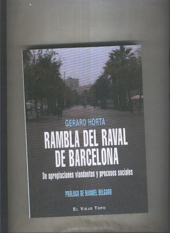 Libro: Rambla del Raval de Barcelona, de apropiaciones viandantes y procesos 