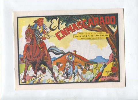 Milton el Corsario , facsimil numero 082: El enmascarado