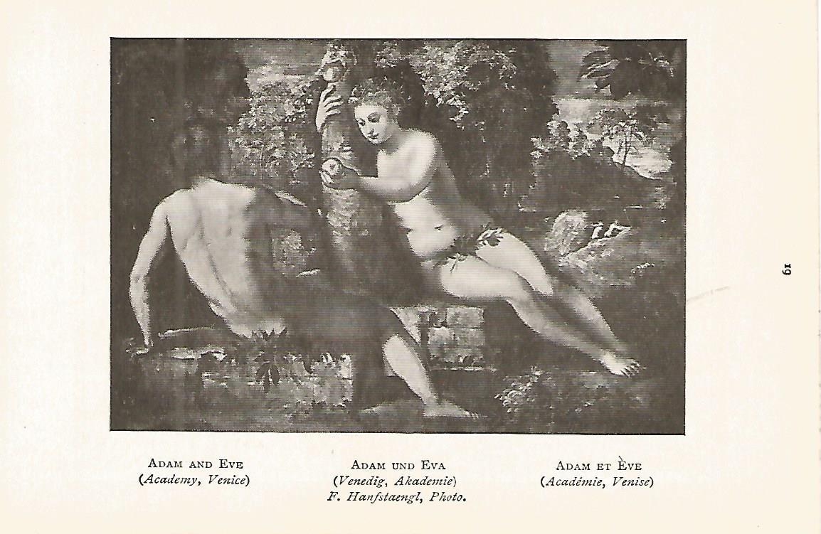 Lamina 040: TINTORETTO. Adan y Eva