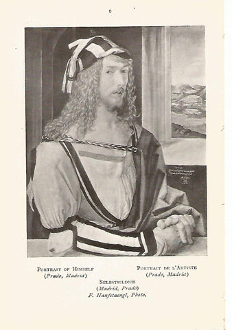 Lamina 314: DURER. Autorretrato