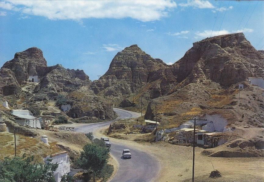Postal 60293: Vista de cuevas (Guadix Granada)