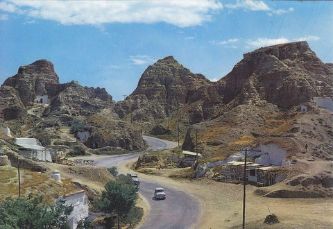 Postal 60293: Vista de cuevas (Guadix Granada)