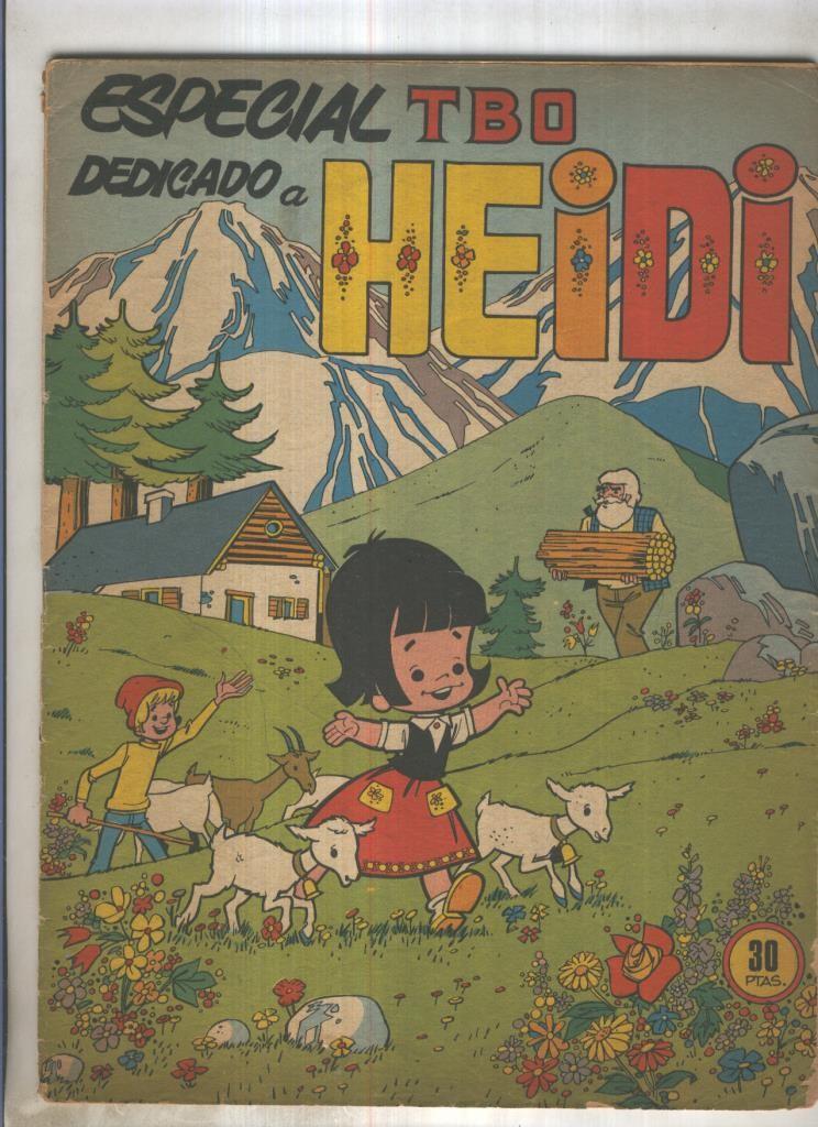 TBO extra: especial numero 01: Heidi por Cubero (numerado 2 en trasera)