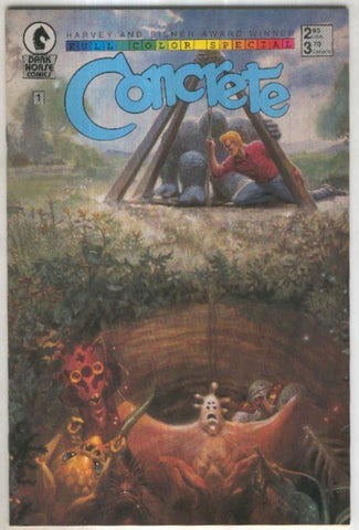 CONCRETE: FULL COLOR SPECIAL Vol.1 No.01: The Damp Descent (Dark Horse 1989)