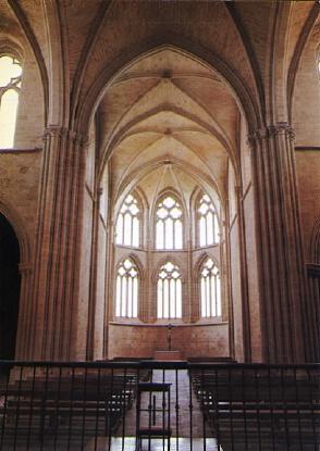 POSTAL 56101: Monasterio de cañas abside central e iglesia S. XIII