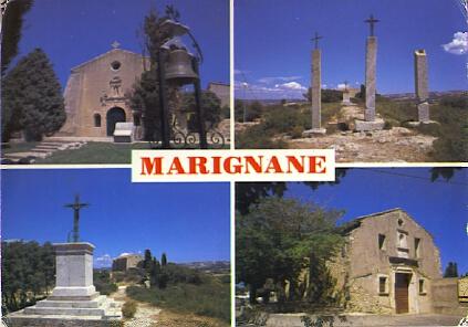 POSTAL 56117: Marignane capillas