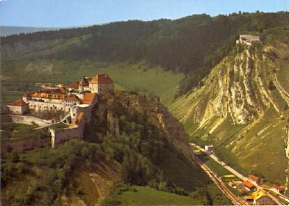POSTAL 56125: Le jure Franco-Suisse Environs de Pontarlier La Cluse et Mijoux (Doubs)