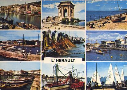 POSTAL 56129: L Herault en promenade autour de l Etang de Thau