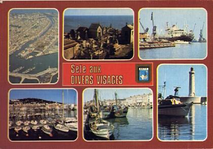 POSTAL 56132: Sete aux divers visages