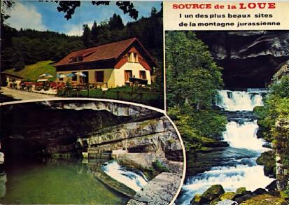 POSTAL 56164: La source de la Loue I un de plus beaux sites de la montagne jurassienne