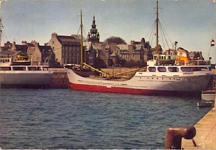 POSTAL 56189: Roscoff Le Port