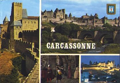 POSTAL 56198: Carcassonne