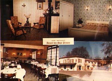 POSTAL 56211: Hotel Restaurant Accueil des Sept Princes