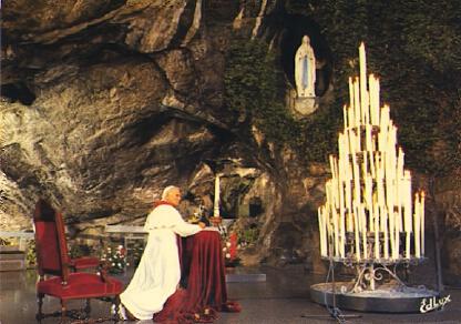 POSTAL 56212:  Lourdes Juan Pablo II