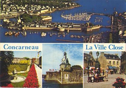 POSTAL 56213: Concarneau la ville Close