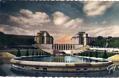 POSTAL 56218: Paris et ses merveilles Le Palais de Chaillot