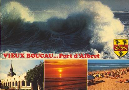 POSTAL 56224: Vieux boucau… Port d Albret Landes