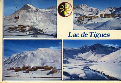 POSTAL 56239: Lac de Tignes Savoie