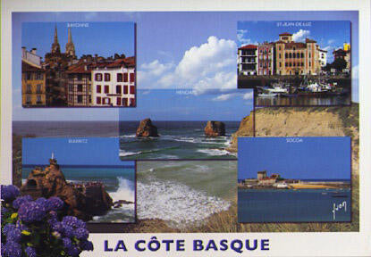 POSTAL 56266: LA cote Basque