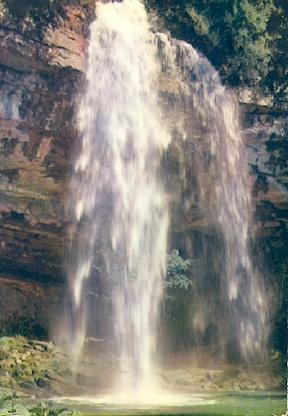 POSTAL 56280: Cours du Herisson – Le Saut Girard