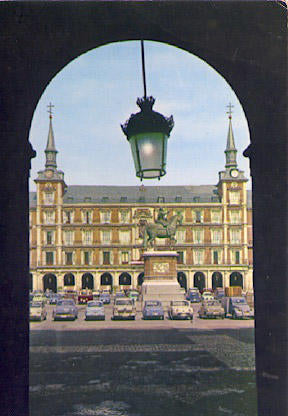 POSTAL 56297: Madrid Plaza Mayor