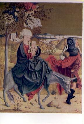 POSTAL 56332: Wien Kunsthistorisches Museum Meister Von Mondsee The Flight to Egypt