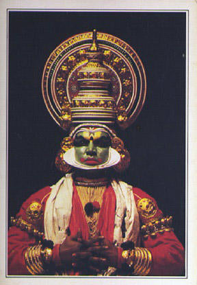 POSTAL 56362: Kerala un acteur du theâtre Kathakali India