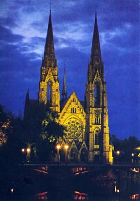 POSTAL 56369: Strasbourg L Eglise St Paul