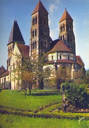 POSTAL 56385: Morienval Oise Eglise Notre-Dame